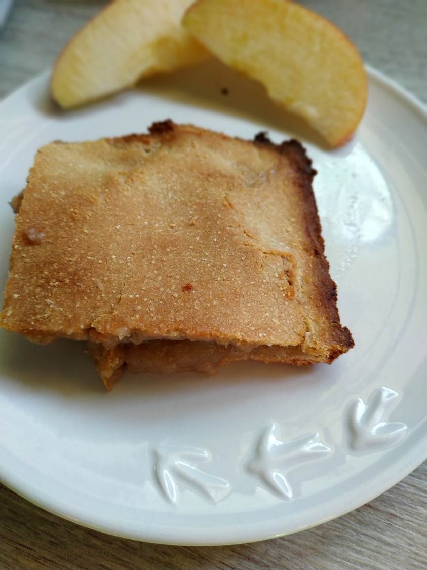 amaranth flour apple pie