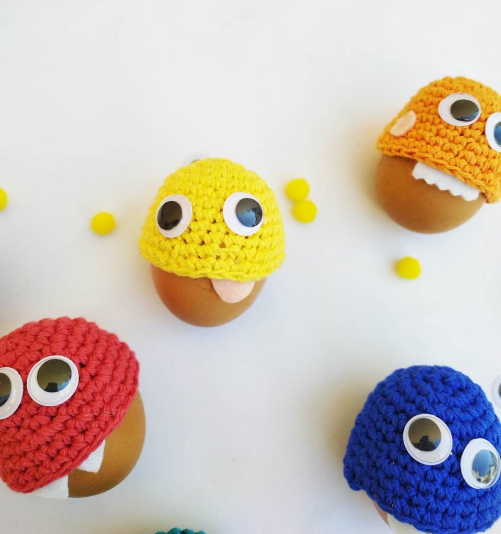 cute monster egg hat crochet pattern 1