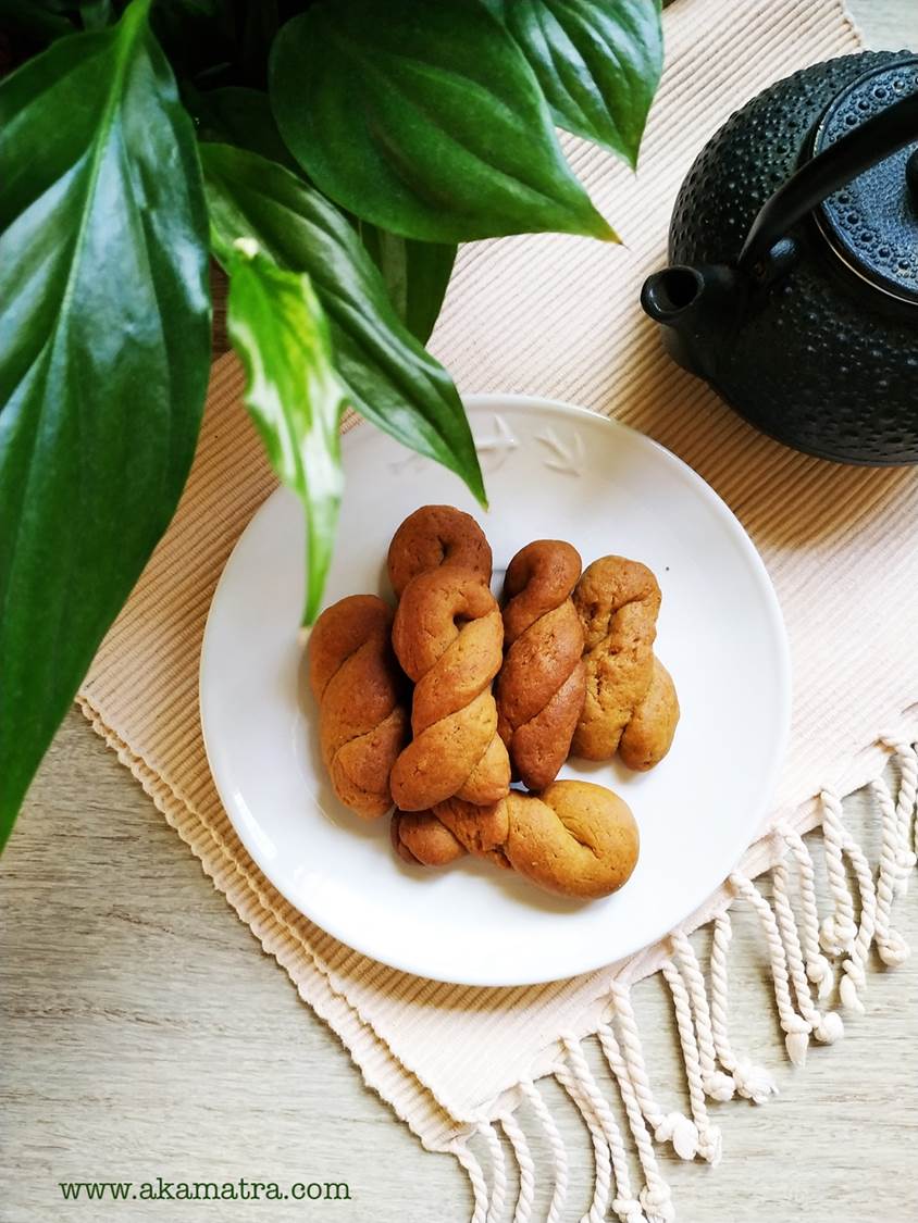 Sugar free vegan orange cookies recipe