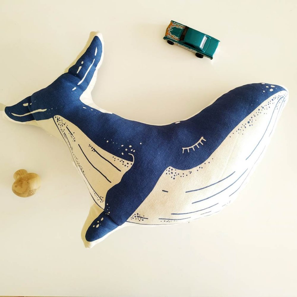 whale pattern sewing