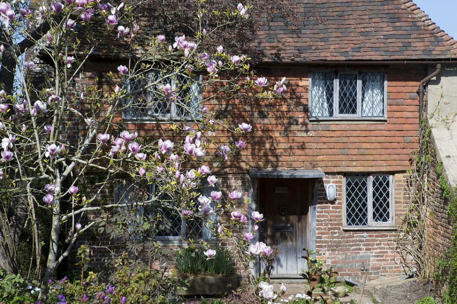 Cottage, Old Brickwork, Tile Hanging, Oak Door
