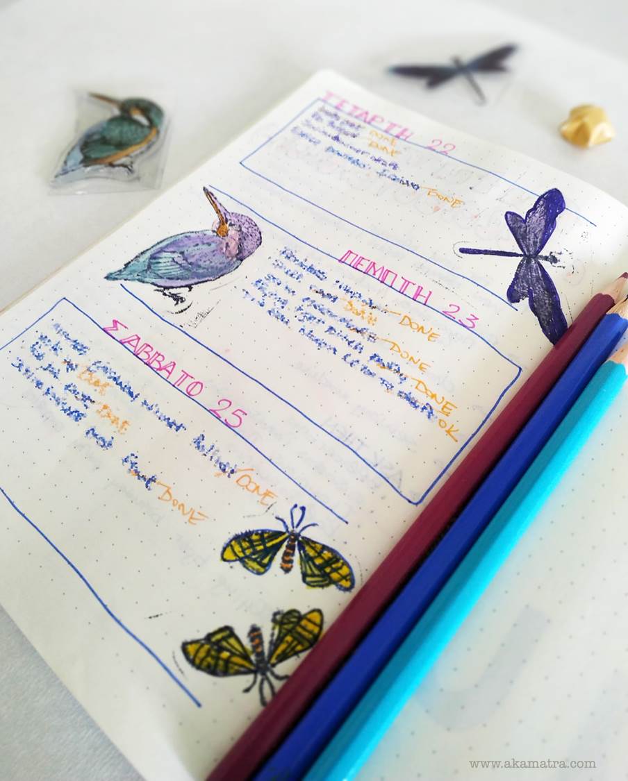 How to Bullet Journal When You Can't Draw - String and Space