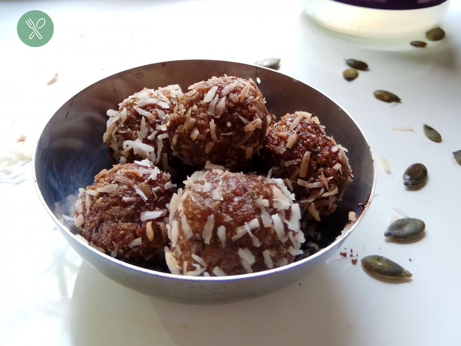 choco bites vegan recipe L