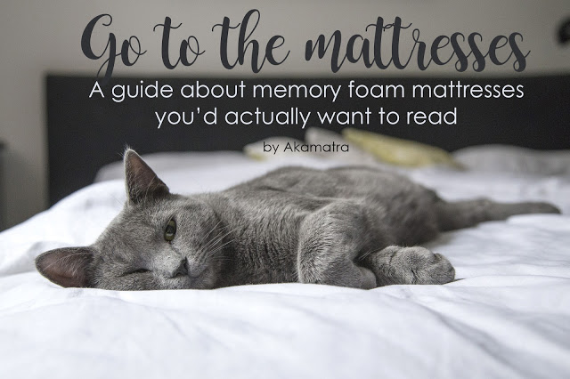 Go to the mattresses – A guide about memory foam mattresses you’d actually want to read