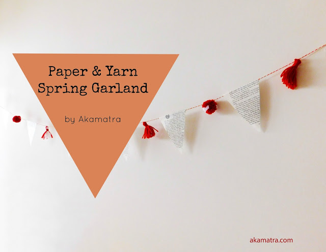Paper and Yarn Spring Garland - C2 magazine