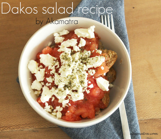 Dakos salad recipe and a giveaway