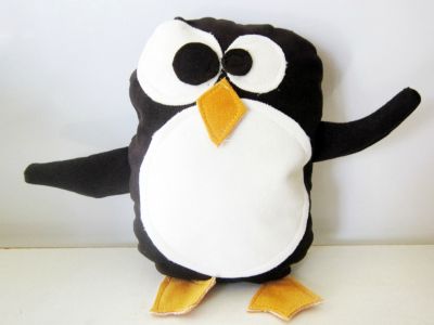 Mr Penguin - Stuffed animal sewing pattern