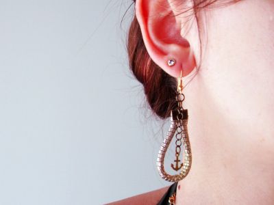 Summer earrings DIY