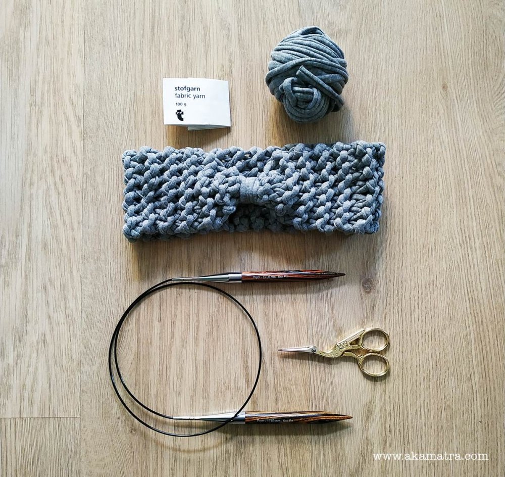 soft headband knitting pattern